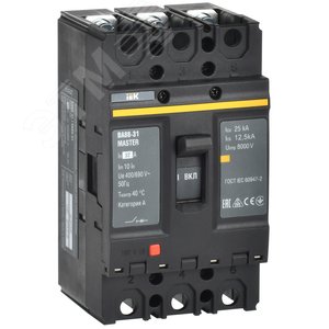 Изображение товара Выключатель автоматический ВА88-31 3Р 32А 25кА MASTER (шт)
