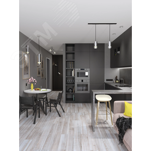 Светильник декоративный 4006 накладной настенно-потолочный под лампу GU10 хром - фото 4