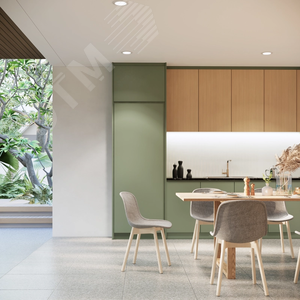 Светильник 4106 встраиваемый декоративный поворотный под лампу GU10 белый/шоколад пластик - фото 4