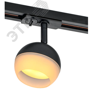 LIGHTING Светильник 4118 декоративный трековый поворотный под лампу GX53 черный IEK LT-USB0-4118-GX53-1-K02 IEK