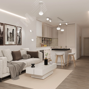 Светильник на шинопроводе 4119 декоративный трековый спот подвесной под лампу GX53 белый - фото 3