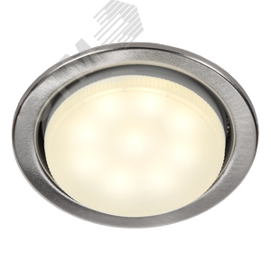 Светильник 4115 встраиваемый декоративный под лампу GX70 белый - фото 4