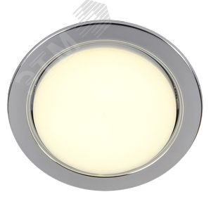 Светильник 4115 встраиваемый декоративный под лампу GX70 хром - фото 3