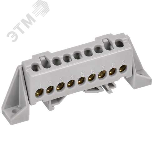 Изображение товара TEKFOR Шина L фаза в комбинированном DIN-изоляторе Стойка 6х9-9-Ср IEK (шт)