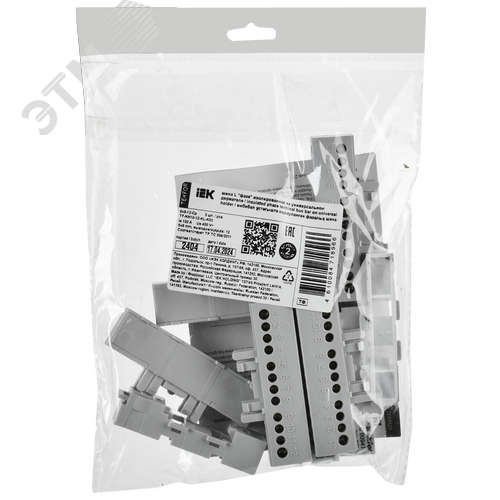 TEKFOR Шина L фаза изолированная на универсальном держателе 6х9-12-Ср IEK - фото 2