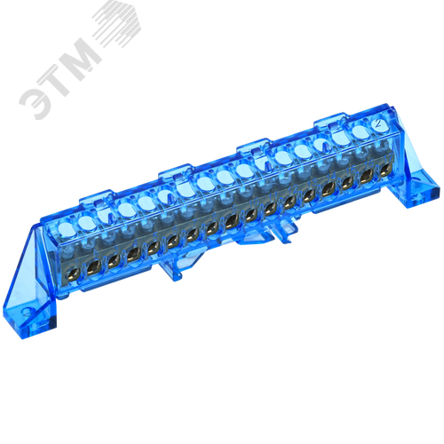 Изображение товара TEKFOR Шина N ноль в комбинированном DIN-изоляторе Стойка 6х9-17-С IEK (шт)