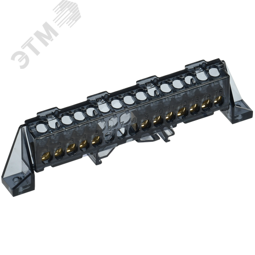 Изображение товара TEKFOR Шина N ноль в комбинированном DIN-изоляторе Стойка 6х9-(5+7)-Ч IEK (шт)