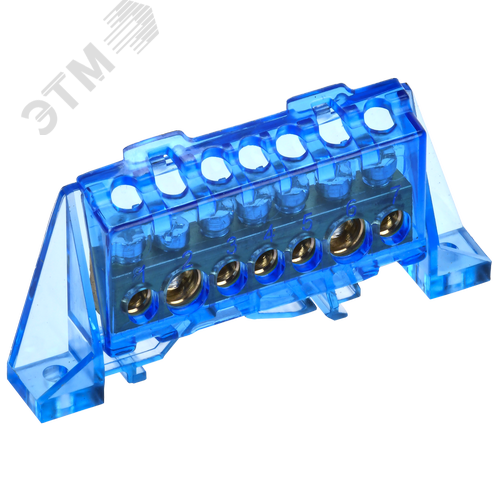 Изображение товара TEKFOR Шина N ноль в комбинированном DIN-изоляторе Стойка 8х12-7-С IEK (шт)