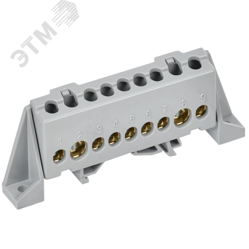 Изображение товара TEKFOR Шина L фаза в комбинированном DIN-изоляторе Стойка 8х12-9-Ср IEK (шт)