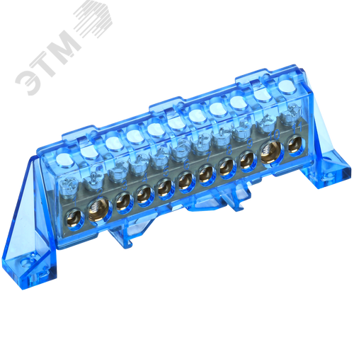 Изображение товара TEKFOR Шина N ноль в комбинированном DIN-изоляторе Стойка 8х12-11-С IEK (шт)