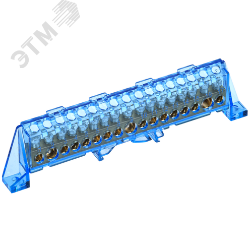 Изображение товара TEKFOR Шина N ноль в комбинированном DIN-изоляторе Стойка 8х12-17-С IEK (шт)