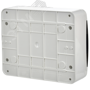 Корпус пластиковый навесной на 12 модулей ЩРН-П-12 IP41 TEKFOR черная прозрачная дверь - фото 4