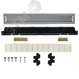 Корпус пластиковый навесной на 12 модулей ЩРН-П-12 IP41 TEKFOR черная прозрачная дверь - фото 5