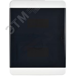 Корпус пластиковый навесной на 24 модуля ЩРН-П-24 IP41 TEKFOR черная прозрачная дверь - фото 2