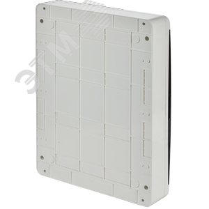 Корпус пластиковый навесной на 54 модуля ЩРН-П-54 IP41 TEKFOR черная прозрачная дверь - фото 4