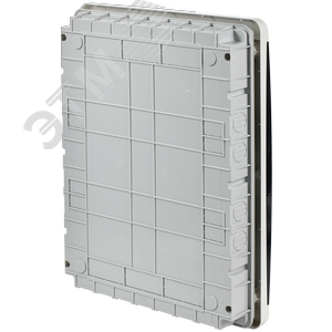 Корпус пластиковый встраиваемый на 54 модуля ЩРВ-П-54 IP41 TEKFOR черная прозрачная дверь - фото 4