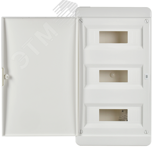 Корпус пластиковый навесной на 36 модулей ЩРН-П-36 IP41 TEKFOR белая дверь - фото 4