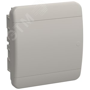 Изображение товара Корпус пластиковый встраиваемый на 8 модулей ЩРВ-П-8 IP41 TEKFOR белая дверь (шт)