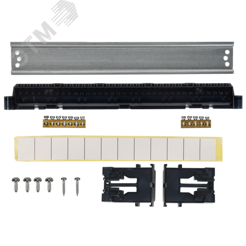 Корпус пластиковый встраиваемый на 12 модулей ЩРВ-П-12 IP41 TEKFOR белая дверь - фото 5
