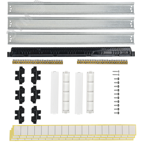 Корпус пластиковый встраиваемый на 36 модулей ЩРВ-П-36 IP41 TEKFOR белая дверь - фото 2