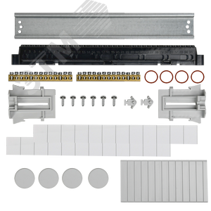 Корпус пластиковый навесной на 12 модулей КМПн-12 IP65 TEKFOR черная прозрачная дверь - фото 5