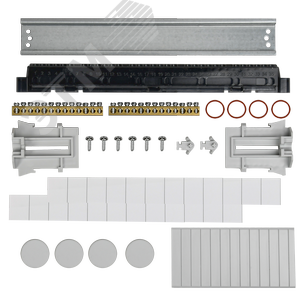 Корпус пластиковый навесной на 12 модулей КМПн-12 IP65 TEKFOR зеленая прозрачная дверь - фото 5