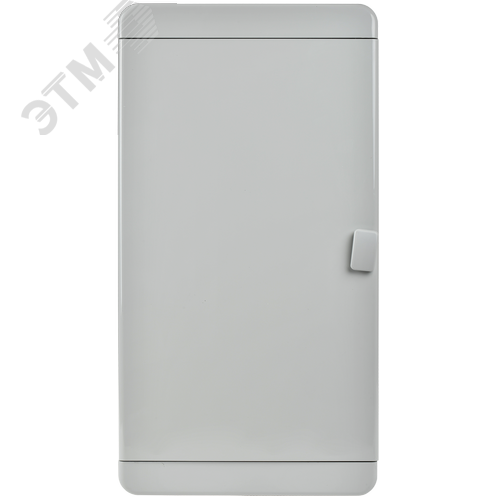 Корпус пластиковый навесной на 36 модулей КМПн-36 IP65 TEKFOR серая непрозрачная дверь - фото 2