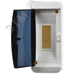 Корпус пластиковый навесной на 2 модуля КМПн-2 IP41 TEKFOR Mini белый - фото 3