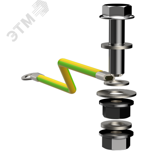 Изображение товара TITAN Точка заземления внешняя IEK (шт)