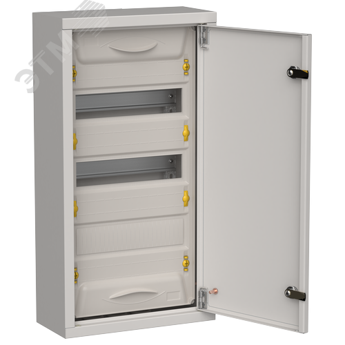 Изображение товара TITAN 5 Корпус металлический ЩРн-36 (1х36) 585х310х140мм IP31 серый (одна дверь) IEK (шт)