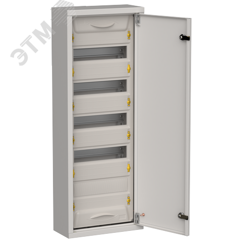 Изображение товара TITAN 5 Корпус металлический ЩРн-60 (1х60) 835х310х140мм IP31 серый (одна дверь) IEK (шт)