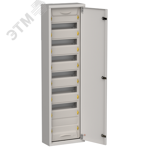 Изображение товара TITAN 5 Корпус металлический ЩРн-84 (1х84) 1085х310х140мм IP31 серый (одна дверь) IEK (шт)