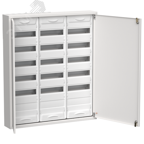 Изображение товара TITAN 5 Корпус металлический ЩРн-216 (3х72) 960х830х140мм IP31 белый (две двери) IEK (шт)