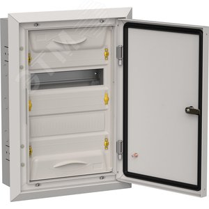 Изображение товара TITAN 5 Корпус металлический ЩРв-24 (1х24) 505х365х130мм IP31 серый (одна дверь) (шт)