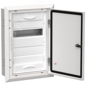 Изображение товара TITAN 5 Корпус металлический ЩРв-24 (1х24) 505х365х130мм IP31 белый (одна дверь) (шт)