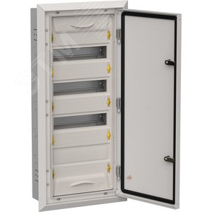 Изображение товара TITAN 5 Корпус металлический ЩРв-48 (1х48) 755х365х130мм IP31 серый (одна дверь) (шт)