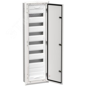 Изображение товара TITAN 5 Корпус металлический ЩРв-84 (1х84) 1130х365х130мм IP31 белый (одна дверь) (шт)