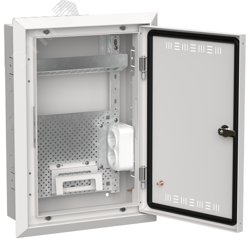 Изображение товара TITAN 5 Корпус мультимедиа ЩРв-24 (1х24) 505х365х130мм IP30 белый IEK (шт)