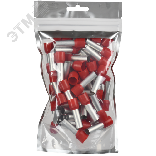 Наконечник НШВИ 35-25 темно-красный (50шт/упак) IEK - фото 3