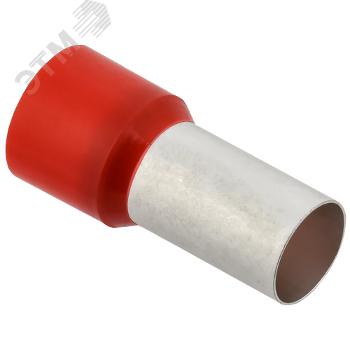 Изображение товара Наконечник НШВИ 95-25 темно-красный (15шт/упак) IEK (упак)