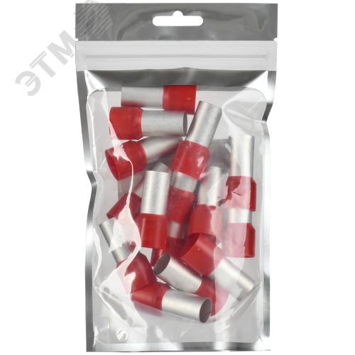 Наконечник НШВИ 95-25 темно-красный (15шт/упак) IEK - фото 3