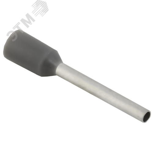 Наконечник НШВИ 0,75-12 серый (100шт/упак) IEK - фото 1