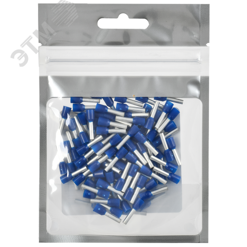 Наконечник НШВИ 2,5-10 темно-синий (100шт/упак) IEK - фото 3