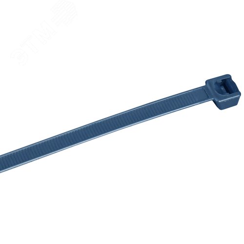 Изображение товара Хомут P6.6 детектируемый синий 7.6х370мм 100шт/упак IEK (упак)