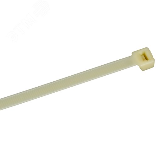 Изображение товара Хомут P4.6 для экстремально высоких температур бежевый 7.6х370мм 100шт/упак IEK (упак)