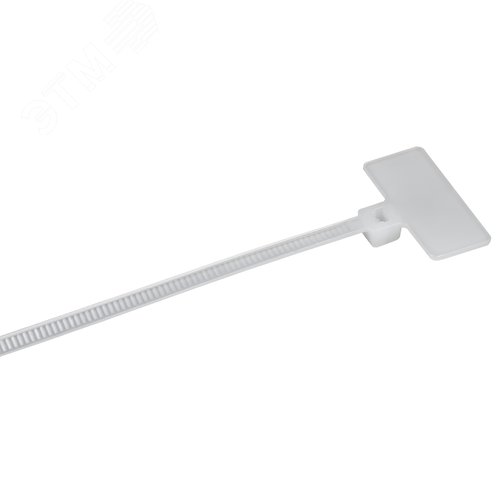 Изображение товара Хомут P6.6 маркерный белый 2.5х200мм 100шт/упак IEK (упак)