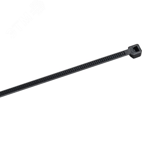 Хомут P6.6 стандартный черный 2.5х200мм 100шт/упак IEK - фото 1