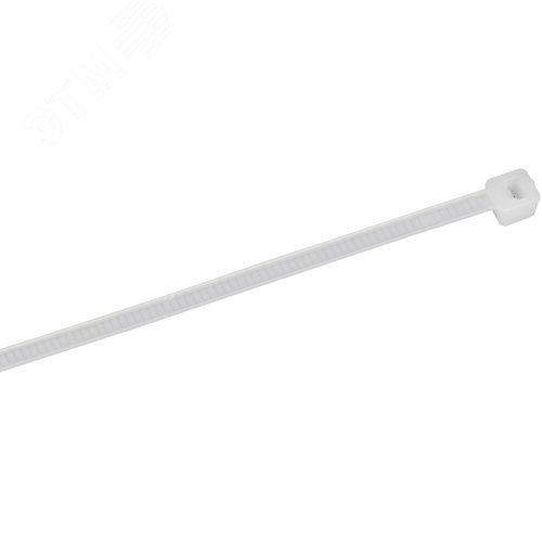 Хомут P6.6 стандартный белый 2.5х260мм 100шт/упак IEK - фото 1