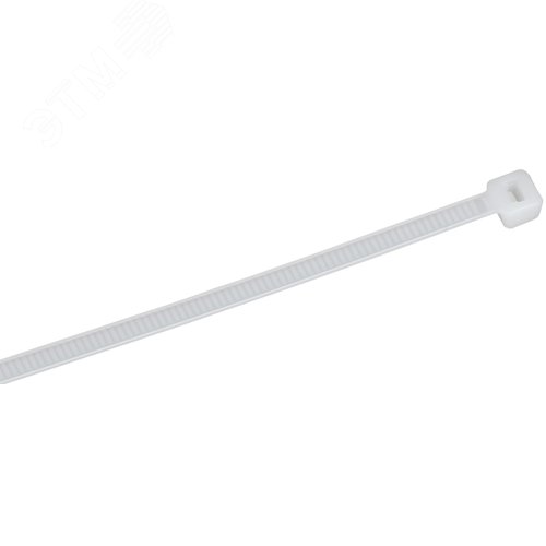 Изображение товара Хомут P6.6 стандартный белый 3.6х200мм 100шт/упак IEK (упак)