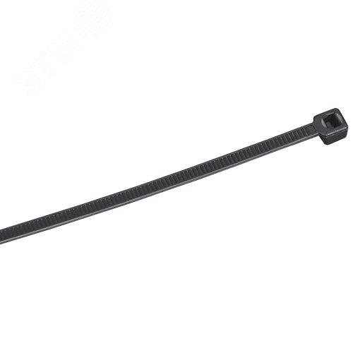 Хомут P6.6 стандартный черный 3.6х140мм 100шт/упак IEK - фото 1